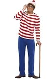 Smiffys Fancy Dress Costume Wheres Wally Medium
