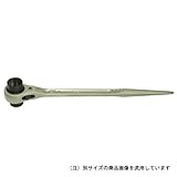 両口ラチェットレンチ 14×17mm RW-1417/しの付ラチェット【MCC】