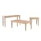 Shaker Living Room Table Collection - Unfinished