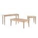 Shaker Living Room Table Collection - Unfinished