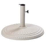 Living Accents Fluted Round Umbrella Base (C405-04) by Ace