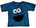 Cookie Monster Toddler Child's Blue Tie Dye T-shirt