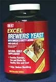 Eight In One Products K778 Excel Brewers Yeast with Omega 3 Fatty Acids and Garlic 1000 tabs for Dogs and Cats