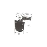 LIXIL メンテナンス部品 リビング建材用部品 クローゼット 折れ戸(フリー) 吊り車(1)[FNMZ217]