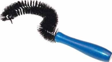 Coffee Jar Cleaning Brush w/ Plastic Handle