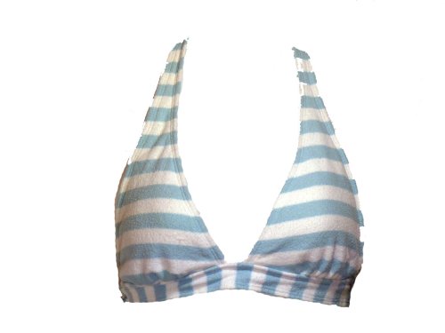 Juicy Couture Beach Striped Halter Swimsuit-top