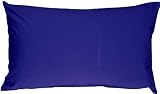Pillow Decor - Caravan Cotton Royal Blue 12x20 Throw Pillow