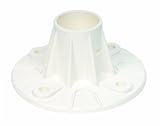 S.R. Smith 05-623 Deck-Mounted Flange for Pools, Plastic, Single