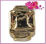 Quiges Beads Charms alphabet letter I