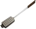 Rome's #1405 Waffle Iron with Steel and Wood Handles