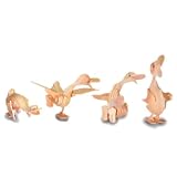 Review QUAY  / Cartoon Ducks - Woodcraft Construction Kit