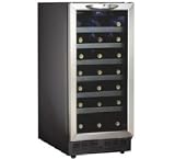 Danby Dwc1534bls 34 Bottle Silhouette Built-in Wine Cooler – Glass Door / Stainless Steel Trim
