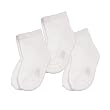 Ecoland Baby Infant Organic Cotton Newborn Quarter Socks 0-6 months - 3 Pairs Value (White) Ecoland Baby Infant Organic Cotton Newborn Quarter Socks 0-6 months - 3 Pairs Value (White)