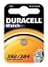 Tous les produits : Duracell - 75072549 - Pile spéciale - Montre - 392/384 Petit Blister x 1