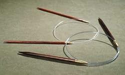 Lantern Moon Ebony Circular Destiny Knitting Needles, Size US 5 (3.75 mm) 32" (81 cm)