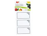 Kitchen Craft Home Made Self Adhesive Jam Jar Labels - Mono, Pack of Twenty