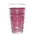 Fiesta Cinnabar Stripe 16-ounce Glass Cooler