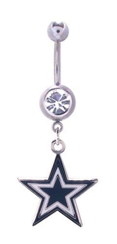 Childrens Toyshop  Jewelry : Dallas Cowboys belly button ring