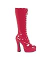 Boot Easy Lace Red Size 11 Costume Accessory