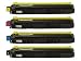 Brother TN210 Compatible Toner Cartridge Value Bundle (K,C,M,Y) For HL-3040/30070, MFC-9010/9120/9320