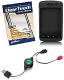 BlackBerry 9550 FlexiSkin Starter Kit (ClearTouch Crystal, Jet Black)