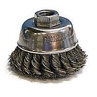 Weiler 13020 2 3 4 Knot 2 3 4 Knot Wire Cup Brush M-14 X 2 Arbor by 
