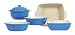 Ethos Aldo Zilli Blue Ceramic Oven to Table Set, 5 Piece