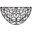 Esschert Design Rubber Doormat - Half Round