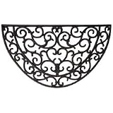 Esschert Design Rubber Doormat - Half Round