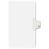 Avery Individual Legal Exhibit Dividers, Avery Style, 11, Side Tab, 8.5 x 11 inches, Pack of 25 (11921)