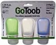 GoToob 1.25 OZ. / COLOR CLEAR/LIME GREEN/SKY BLUE / GTCLB
