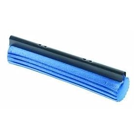 Sponge Head Refill, For PVA Sponge Mop, Absorbent, 12"w, Blue RUBG781
