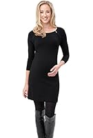 Ripe Maternity Women's Maternity Long Sleeve Zip Nursing Tunic