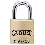 Abus 65211 65/20 KD Brass Padlock