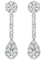 Diamond Cluster Earrings