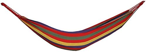 CUTEQUEEN TRADING Generic Canvas Ultralight Hammock For Travel Camping Rose Red