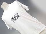 （エンポリオアルマーニ）EMPORIO ARMANI EA7 Vネック ロゴ入りラグランTシャツ（半袖） ホワイト 273124 9S238 00010 M 並行輸入品