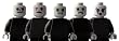 Zombie Kit Set #1 - LEGO Compatible Minifigure Pieces