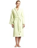 Colorado Clothing Women's Micro Chenille Robe,Palm,Small/Medium