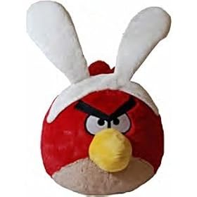  Angry Birds 5 inch Easter Red Bird with No Sound