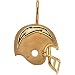 14K Yellow Gold San Diego Chargers Helmet Pendant W/Enamel