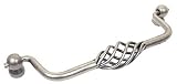 Avante 160mm steel bail pull, Rusted Iron finish