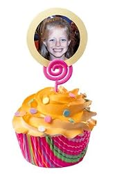 WILTON CUPCAKE PARTY PIX 12CT 2113-7611