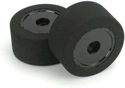 Foam Dirt Oval Rear Mount Tires, Double Pink by Johns Bsr Racing