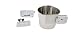 Kennel-Gear 1-Quart Crate Pail with Kennel Bar Mount