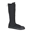 MENS Sizing Black Canvas Steel Toe Knee Boot Sneaker Shoe Punk Goth