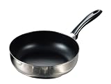 リサーラ 3層底 深型 フライパン 26cm 内面 ふっ素加工 H-9513