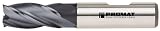 PROMAT 866354 Schaftfräser D.8mm HSS-E Co8 TiCN DIN844 Typ N PROMAT 4Schneiden kurz