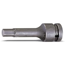 Beta 720ME 14mm 1/2" Drive Impact Hex Socket Driver, with Chrome Plated