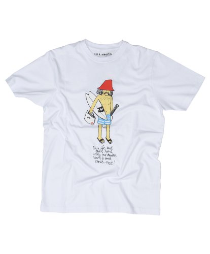 Billabong Herren T-shirt Fugees, white, XL, J1SS22BIS2